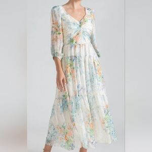 Shoshanna Multicolor Floral Dress
